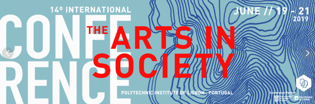 Logo for international conference on the arts in society