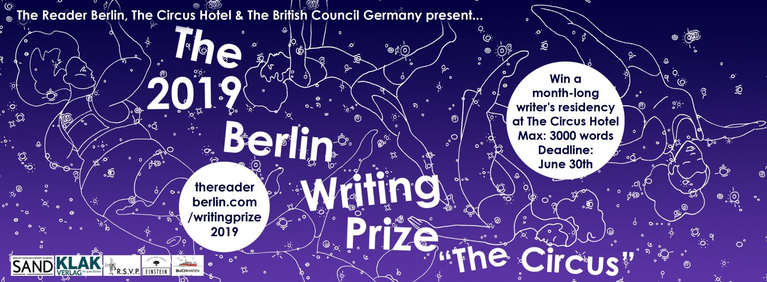 Poster for Berlin writing prize