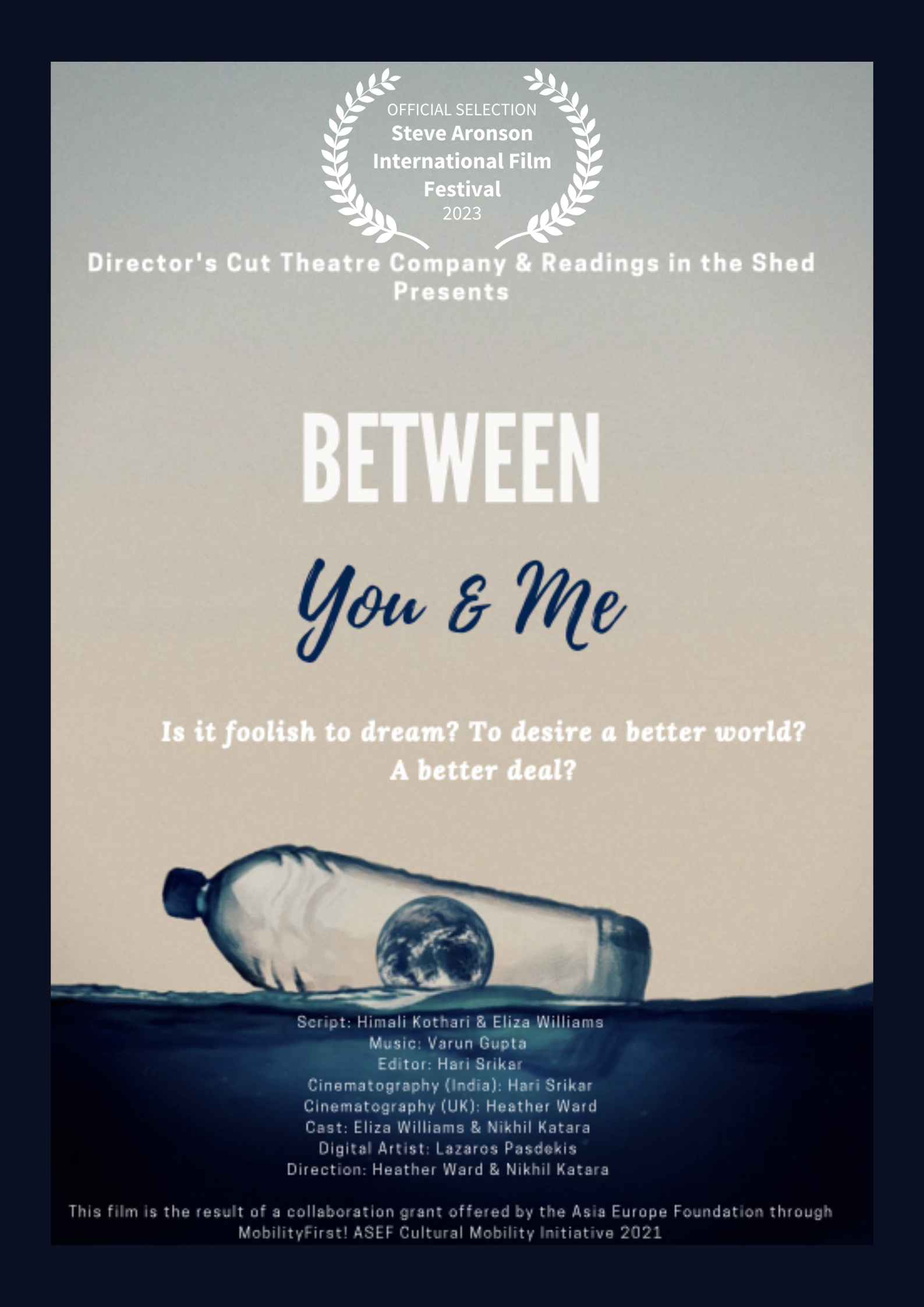 Between You & Me (Steve Aronson Film Festival)