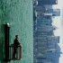 Philippe Ramette performed "Le Balcon II" 10 years ago by floating down Victoria Harbour while clinging onto a wooden balcony.