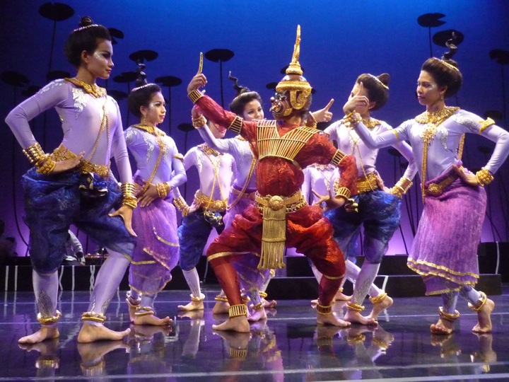 Sophiline Cheam Shapiro's “The Live of Giants”, performed by The Khmer Arts Ensemble, image courtesy of Chan Sopheap.