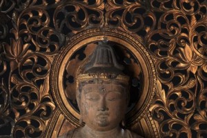 Detail of Sho-Kannon Bosatsu, Japan, 12th century