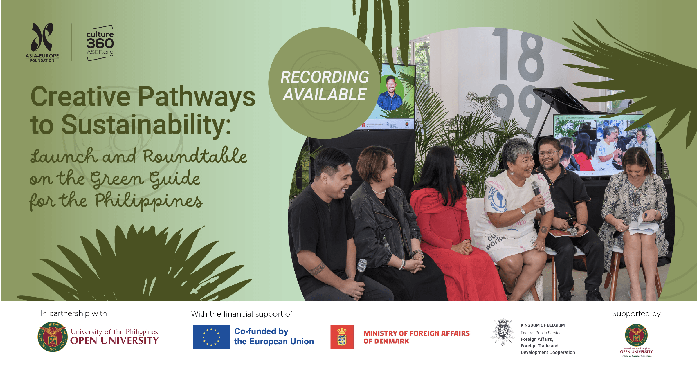 Recording | Philippines Green Guide Roundtable
